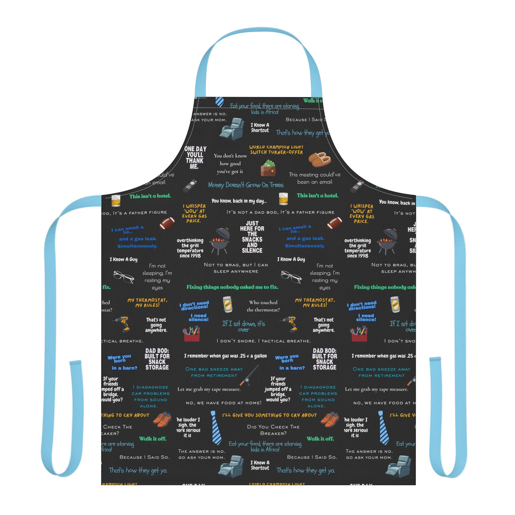 Chef Humor Apron — Funny Cooking Quotes & Icons All-Over Print