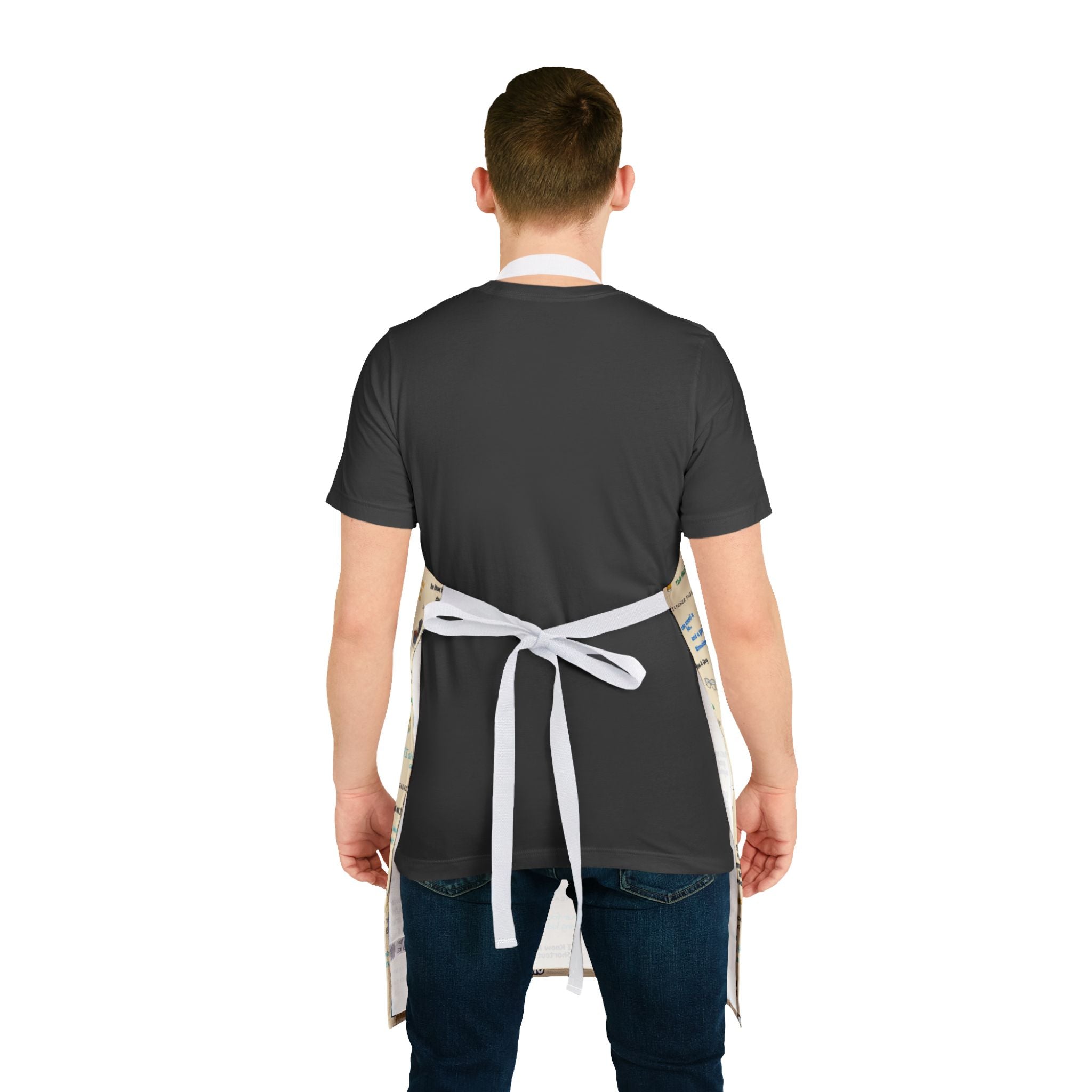 Chef Humor Apron — Funny Cooking Quotes & Icons All-Over Print