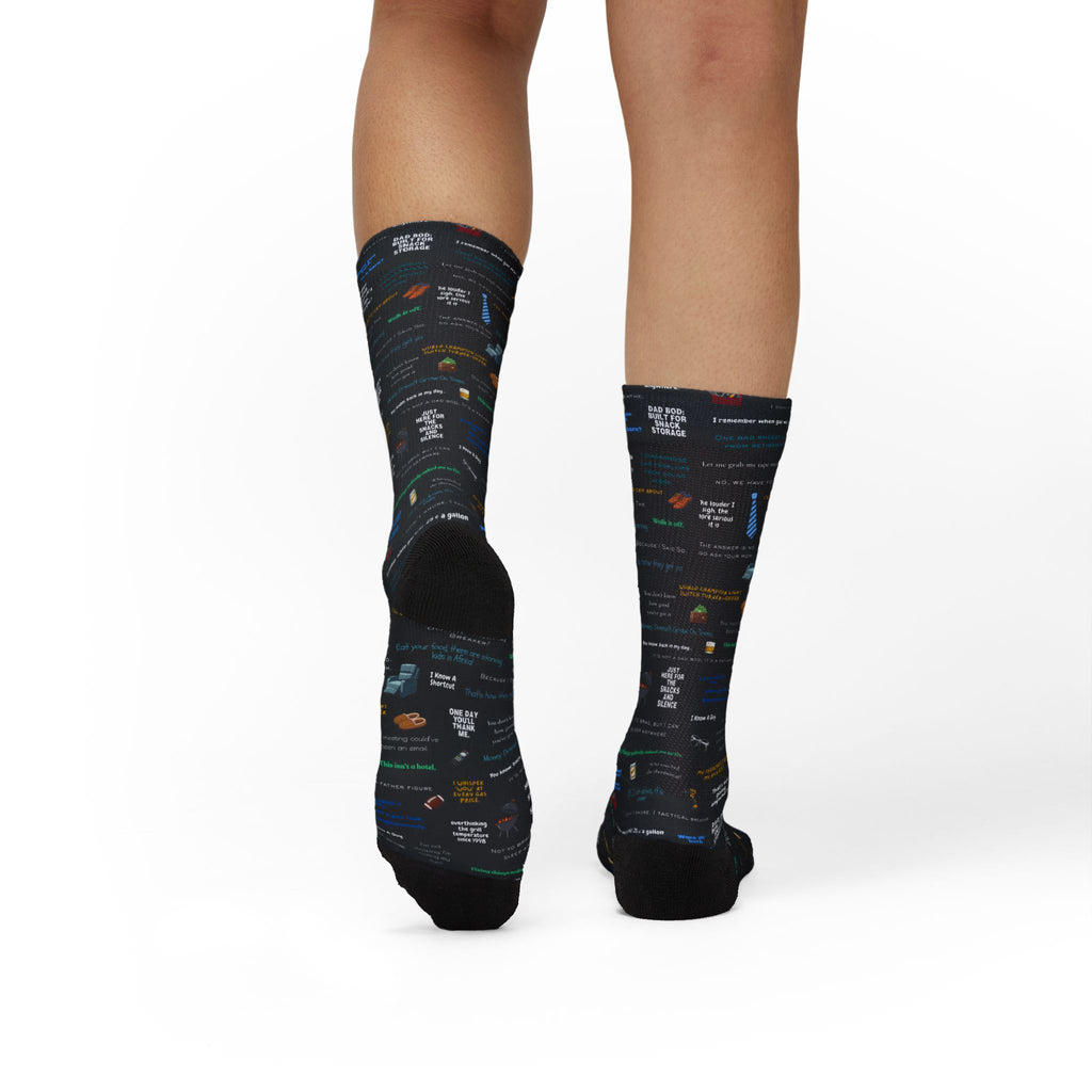Funny Dad Quote Socks