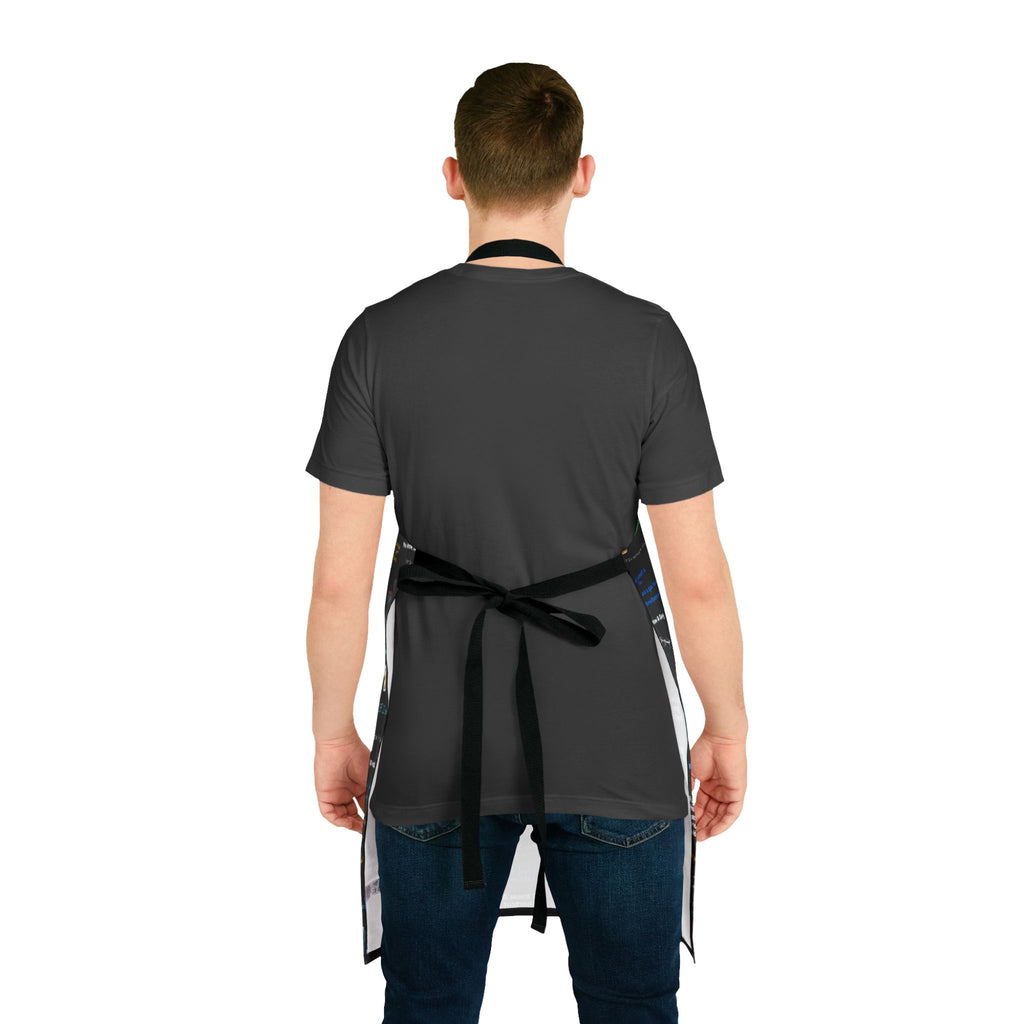 Chef Humor Apron — Funny Cooking Quotes & Icons All-Over Print