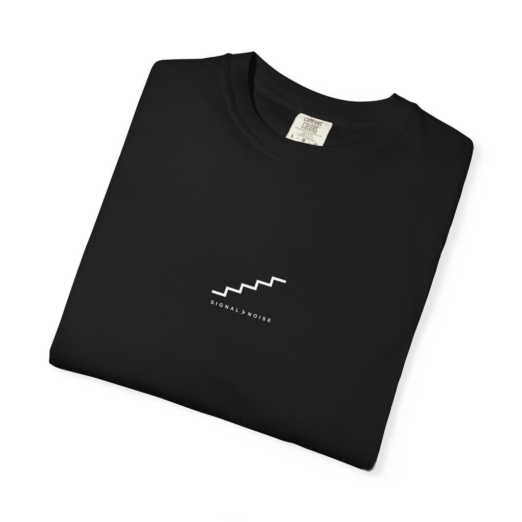 SIGNAL > NOISE Tee — Black