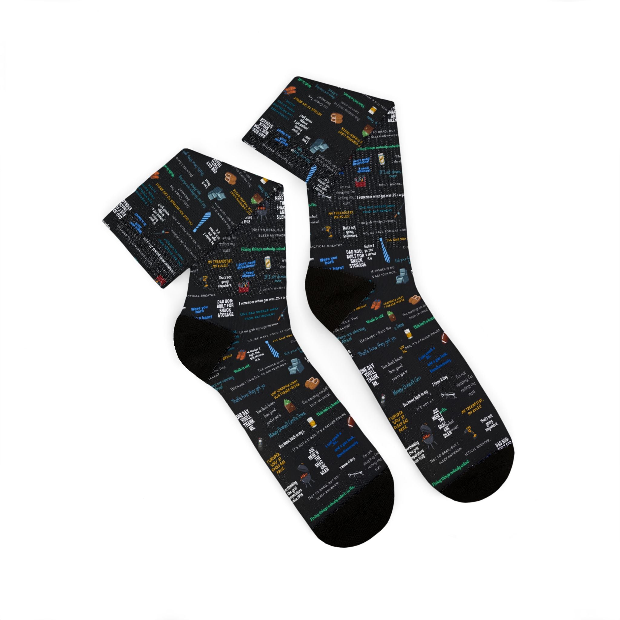 Funny Dad Quote Socks
