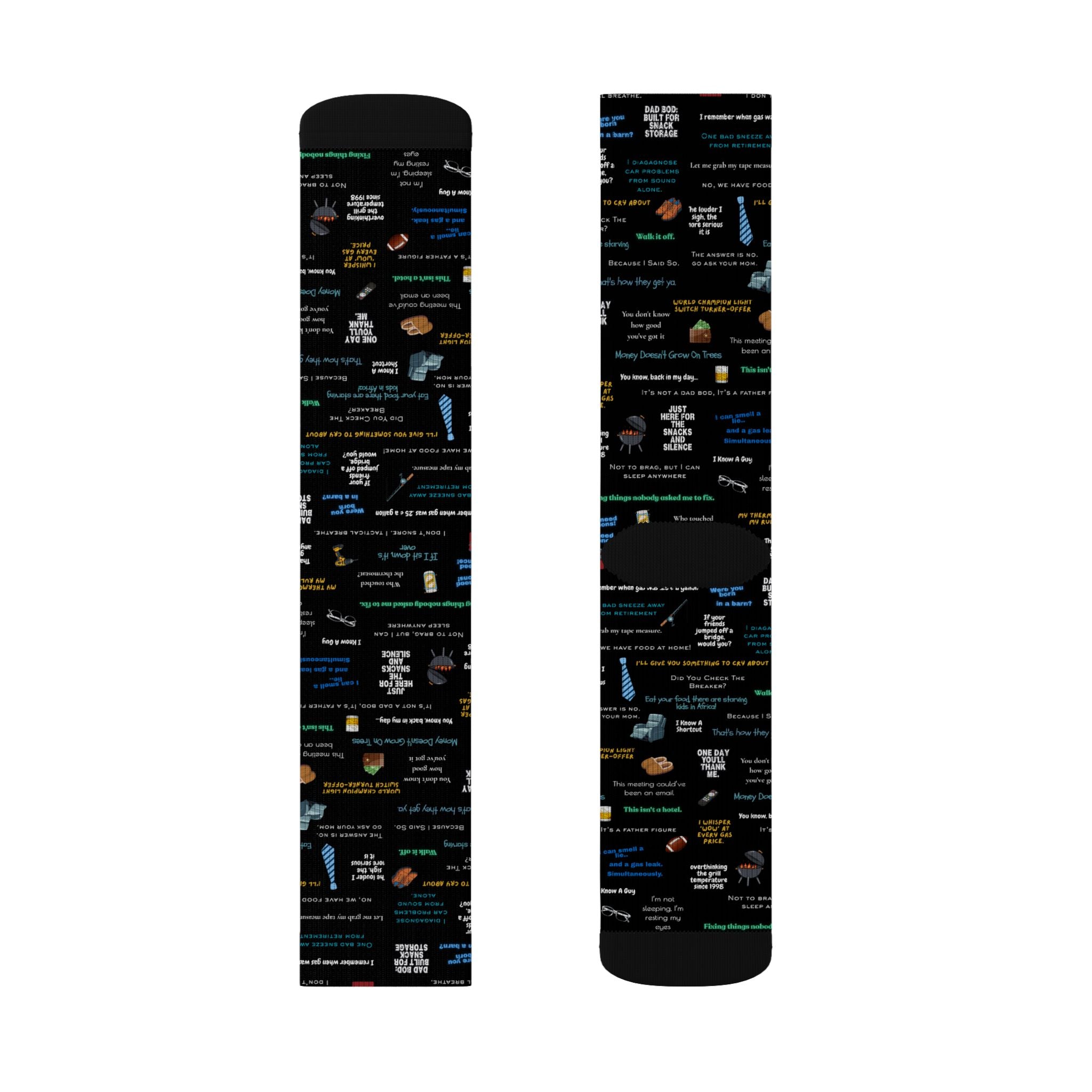 Funny Dad Quote Socks