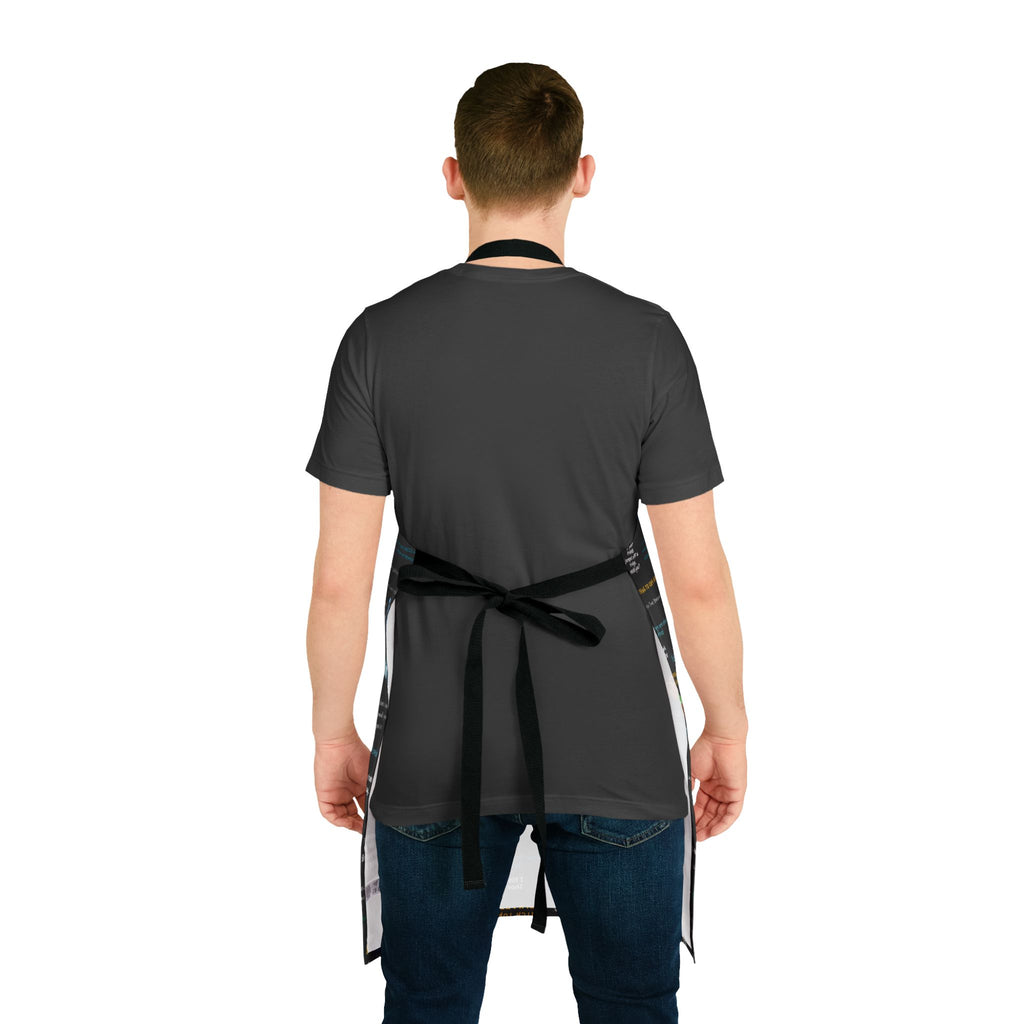 Chef Humor Apron — Funny Cooking Quotes & Icons All-Over Print