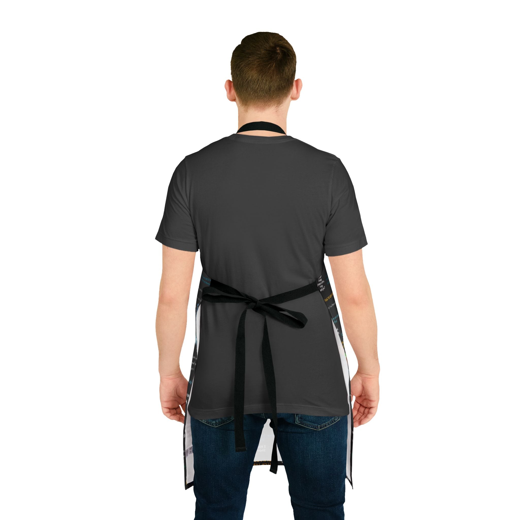 Chef Humor Apron — Funny Cooking Quotes & Icons All-Over Print