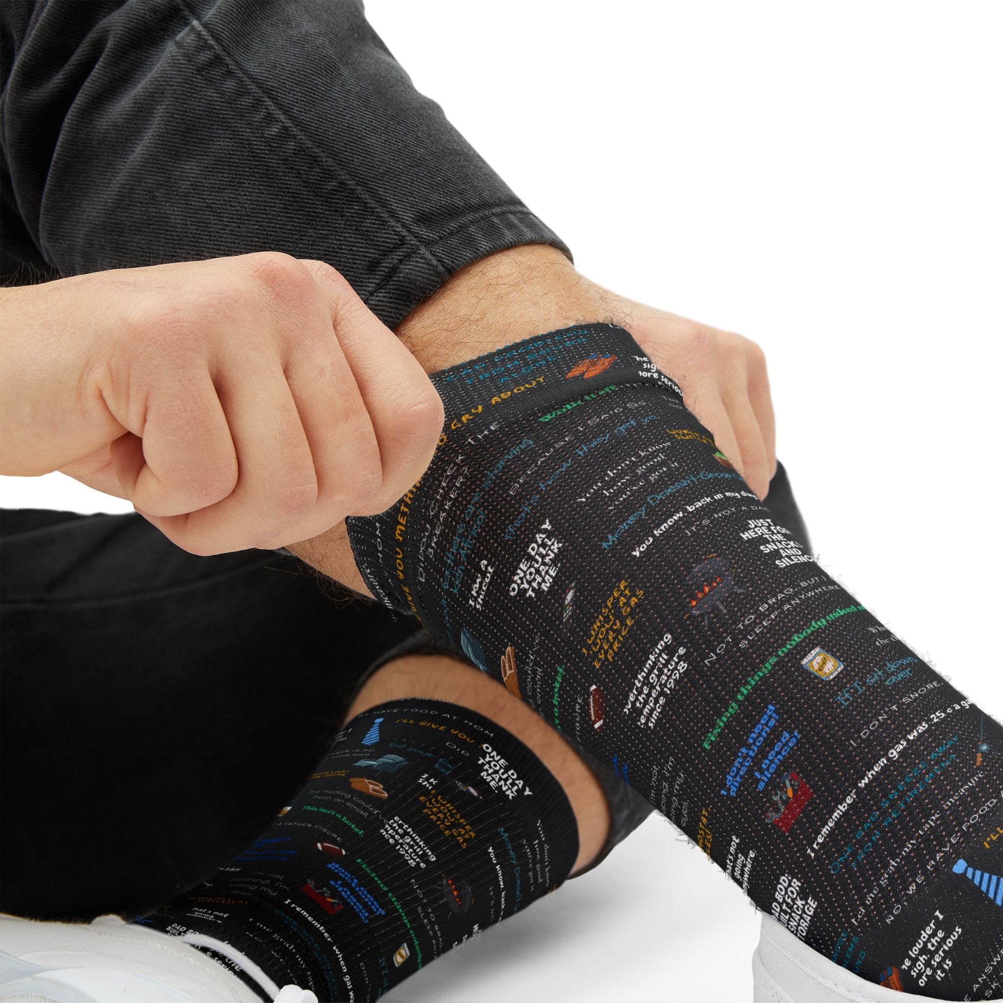 Funny Dad Quote Socks