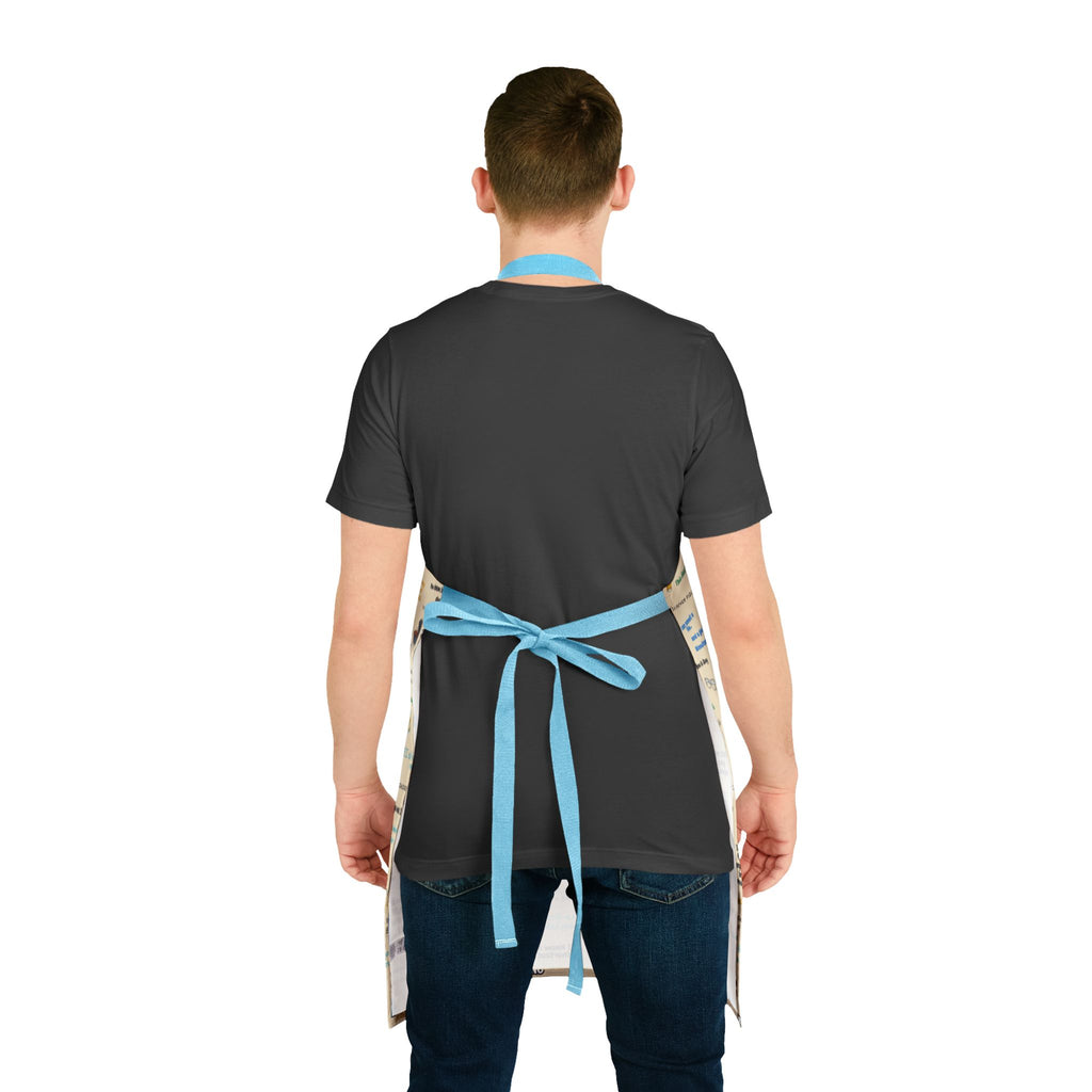 Chef Humor Apron — Funny Cooking Quotes & Icons All-Over Print