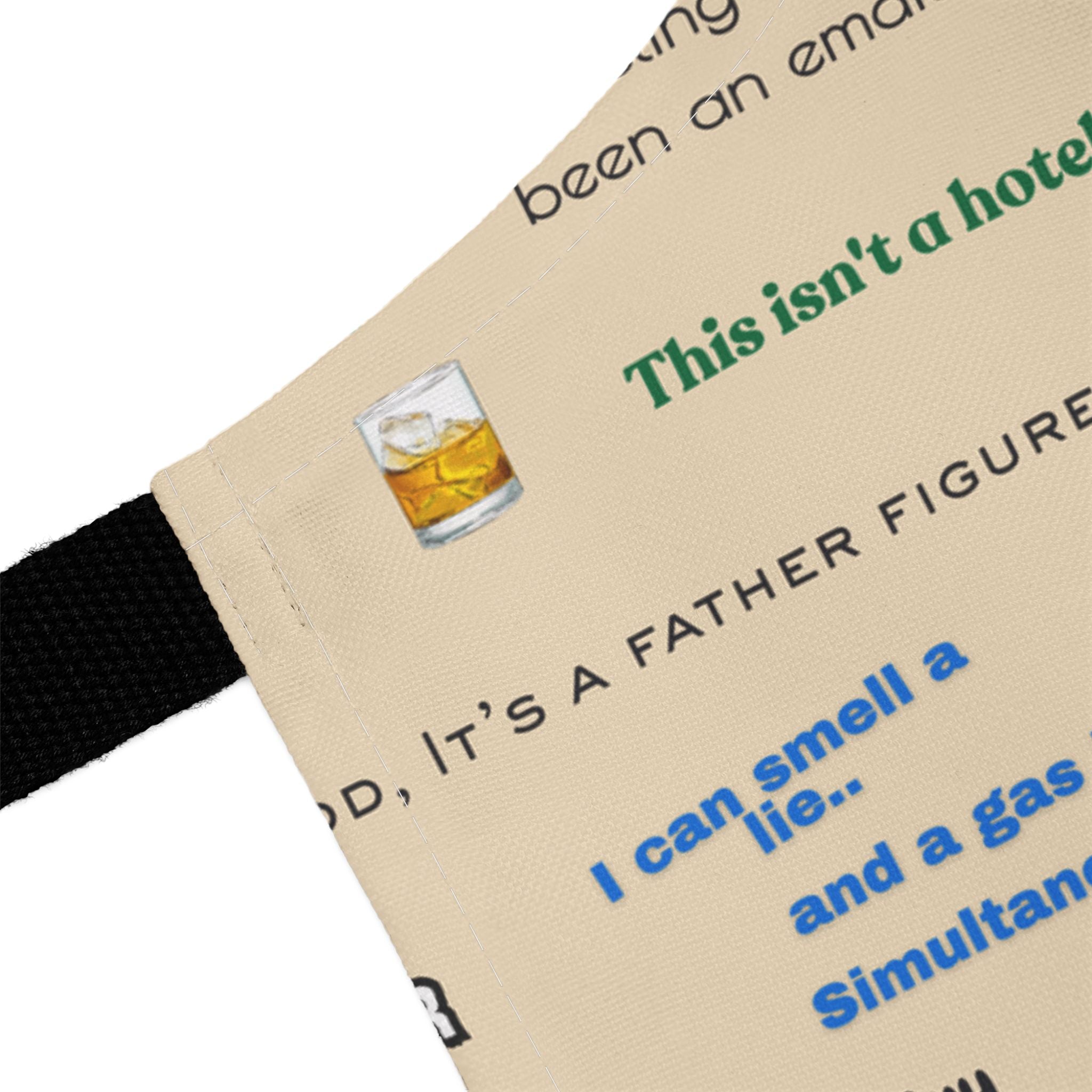 Chef Humor Apron — Funny Cooking Quotes & Icons All-Over Print