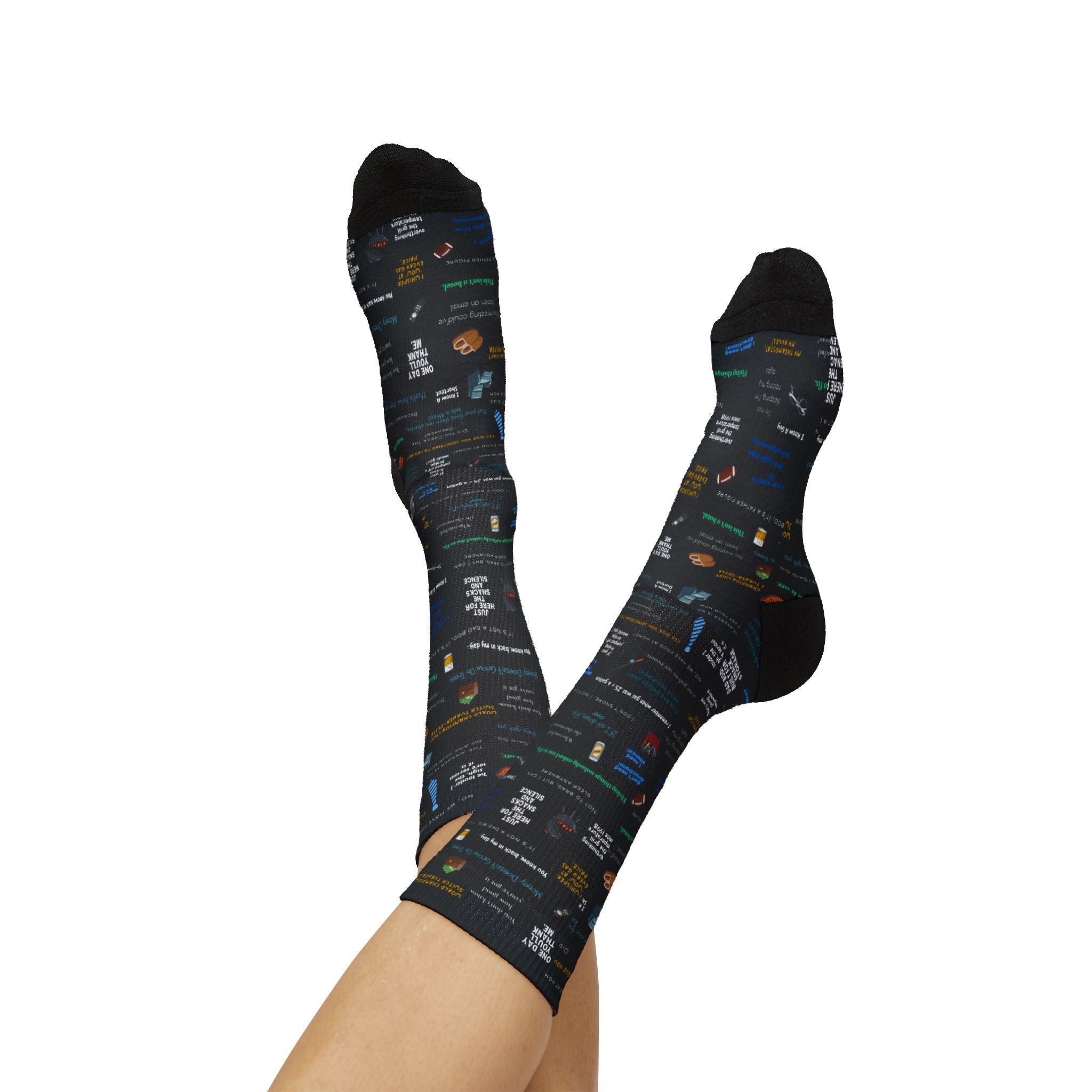 Funny Dad Quote Socks
