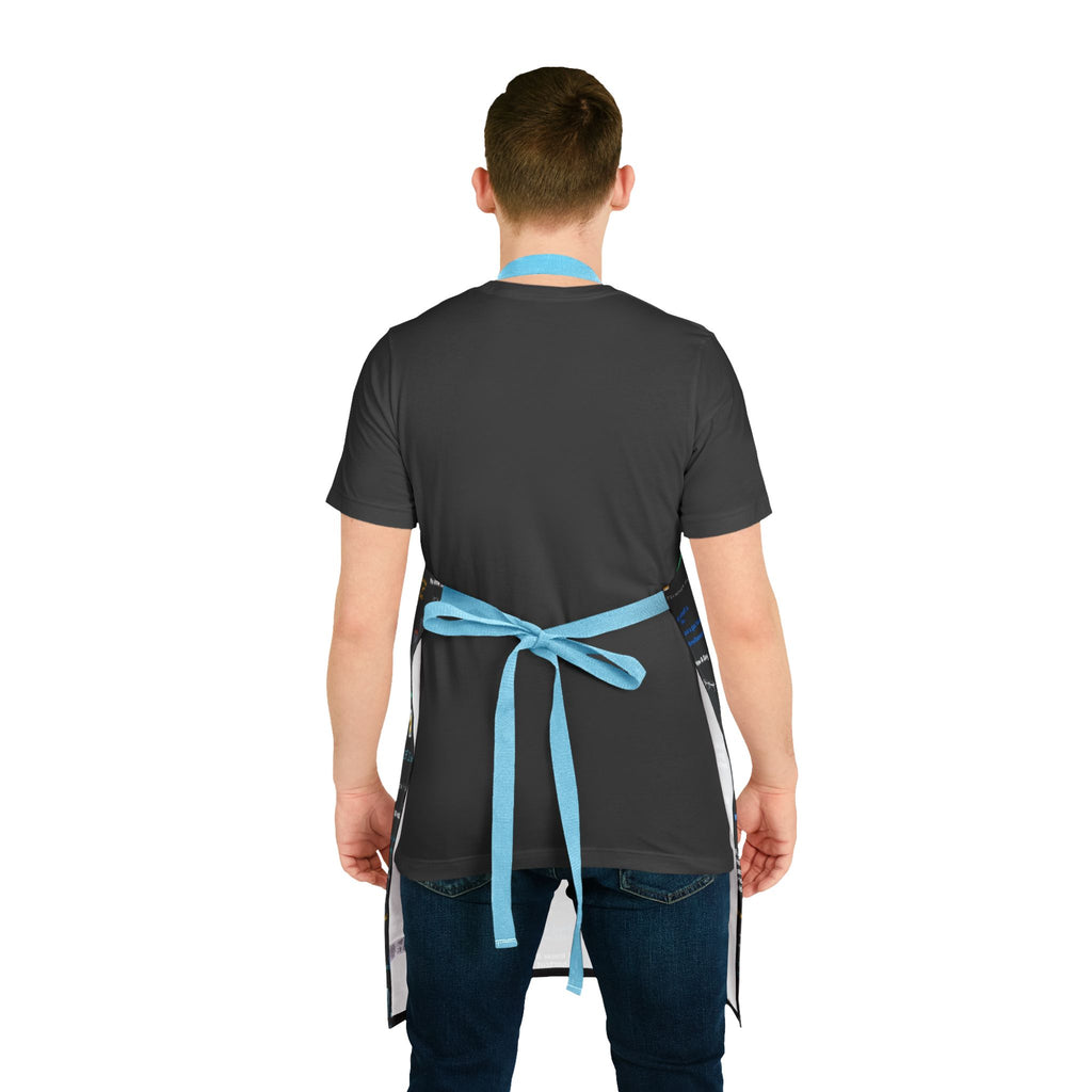 Chef Humor Apron — Funny Cooking Quotes & Icons All-Over Print