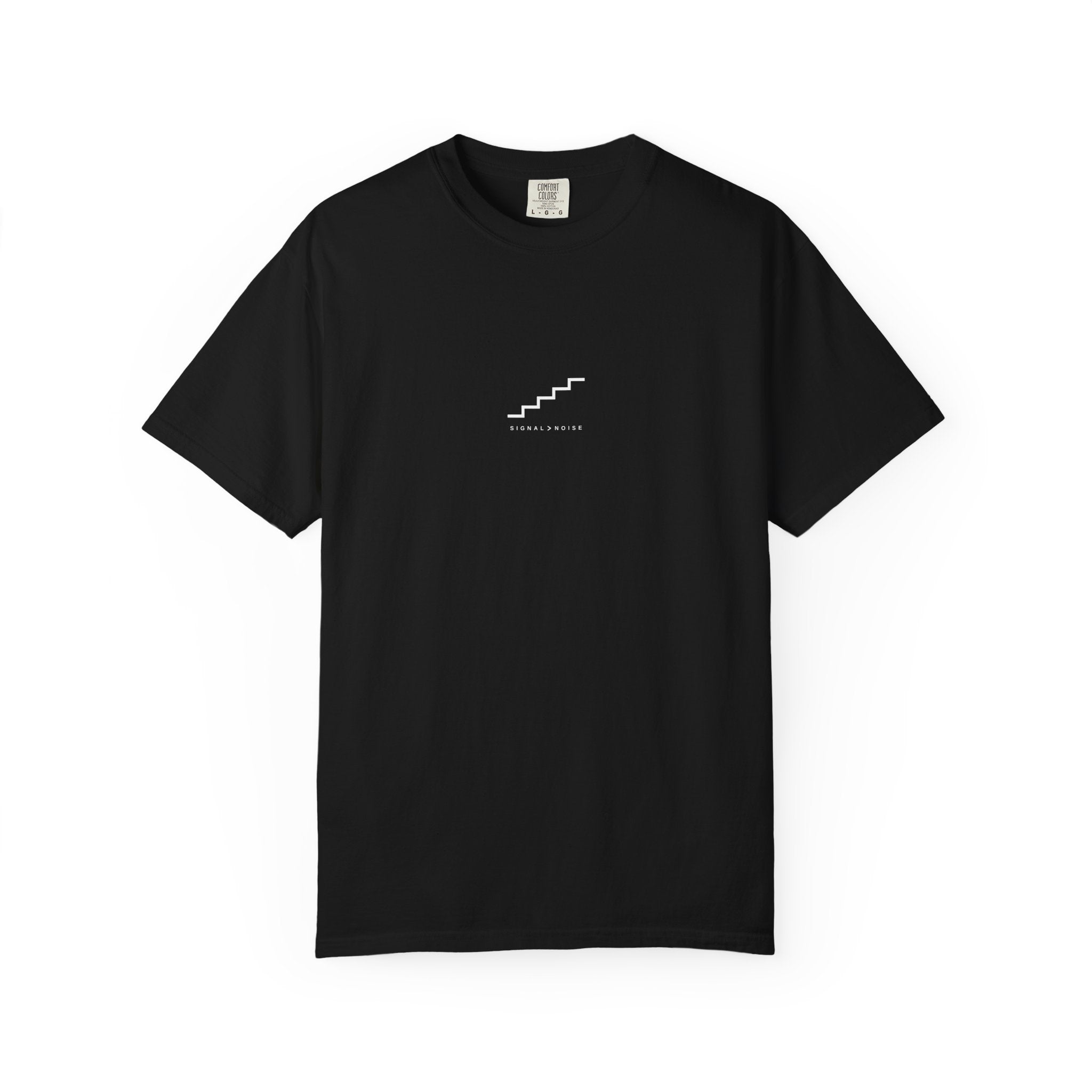 SIGNAL > NOISE Tee — Black