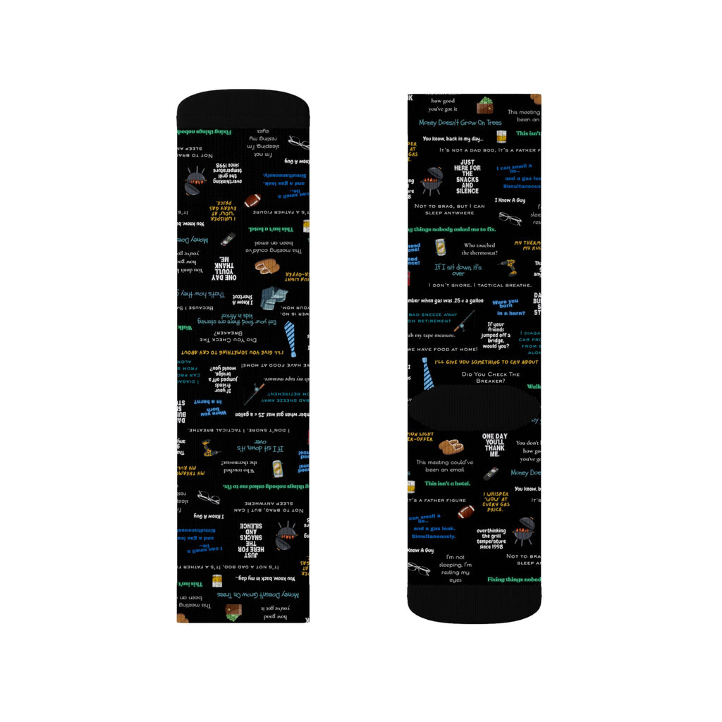 Funny Dad Quote Socks