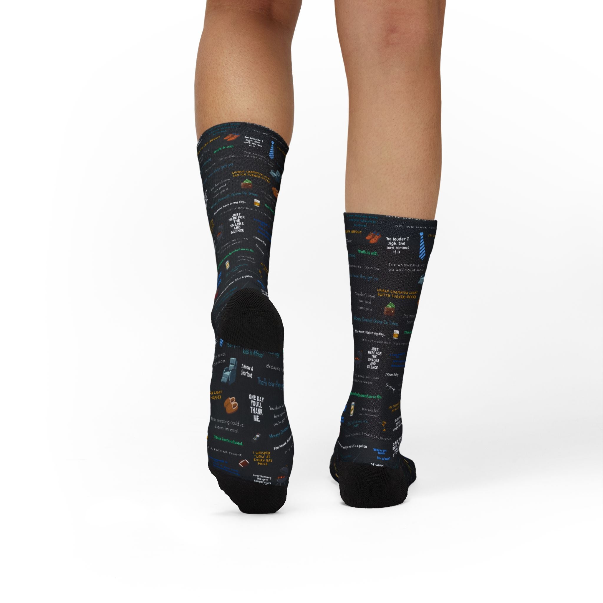 Funny Dad Quote Socks